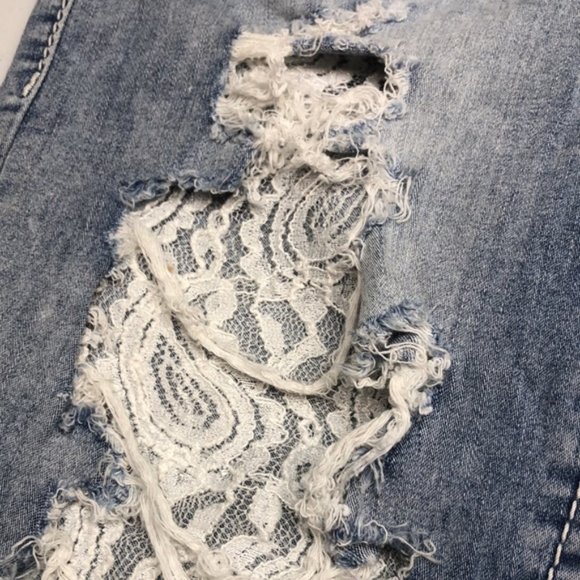 PREMIUM SILVER CAMDEN SKINNY JEANS 26x30 FACTORY LACE 😎 - Picture 4 of 14